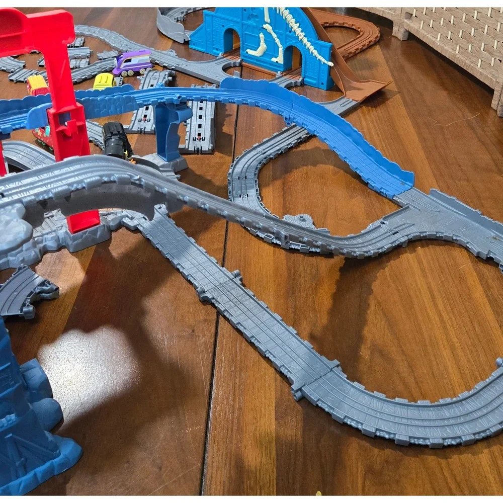 Thomas & Friends Fold & Go Playset Lot + Extra Track